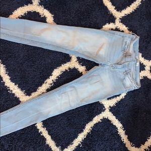 Hollister light wash blue jeans